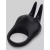 Черное эрекционное виброкольцо Sensation Rechargeable Vibrating Rabbit Love Ring - Fifty Shades of Grey - в Иваново купить с доставкой