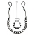 Интимные украшения с бусинами NIPPLE   CLIT JEWELRY - Pipedream - купить с доставкой в Иваново