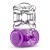 Фиолетовое эрекционное виброкольцо One Night Stand Vibrating C-Ring - Blush Novelties - в Иваново купить с доставкой