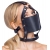 Черный намордник с кляпом-шаром Head Harness With A Gag - Orion - купить с доставкой в Иваново