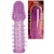 Фиолетовая насадка, удлиняющая половой член - 13,5 см. - Toyfa Basic - в Иваново купить с доставкой