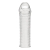 Текстурированная насадка на пенис Clear Textured Penis Enhancing Sleeve Extension - 16,5 см. - BlueLine - в Иваново купить с доставкой