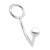 Кольцо на пенис с анальным стимулятором Stainless Steel Anal Hook   Cock Ring - BlueLine - в Иваново купить с доставкой