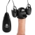 Черная стимулирующая насадка для головки полового члена Multi Speed Vibrating Penis Head Teaser - XR Brands - в Иваново купить с доставкой