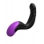 Черно-фиолетовый вибромассажёр простаты Hyper-Pulse P-Spot Massager - Pipedream - в Иваново купить с доставкой