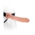 Фаллопротез телесного цвета Hollow Strap-On - 29 см. - Pipedream - купить с доставкой в Иваново