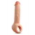 Телесная насадка-удлинитель Thrive 8.75 Inch Realistic Penis Extender Sleeve - 22,2 см. - Blush Novelties - в Иваново купить с доставкой
