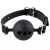 Силиконовый кляп-шар с отверстиями для дыхания Silicone Breathable Ball Gag Small - Pipedream - купить с доставкой в Иваново