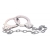 Наручники из металла с длинной цепочкой CHROME HANDCUFFS METAL HANDCUFFS W. KEY - NMC - купить с доставкой в Иваново