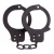 Чёрные наручники из листового металла BONDX METAL CUFFS BLACK - Dream Toys - купить с доставкой в Иваново