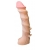 Насадка REAL Standard со спиралевидным узором - 19 см. - LOVETOY (А-Полимер) - купить с доставкой в Иваново