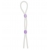 Прозрачное эрекционное кольцо-лассо SILICONE LASSO COCK RING DUAL BEADS - NMC - в Иваново купить с доставкой