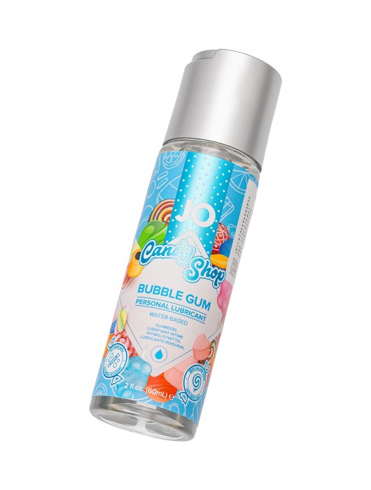 Смазка на водной основе Candy Shop Bubblegum с ароматом жвачки - 60 мл. - System JO - купить с доставкой в Иваново