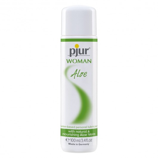 Лубрикант на водной основе pjur WOMAN Aloe - 100 мл. - Pjur - купить с доставкой в Иваново