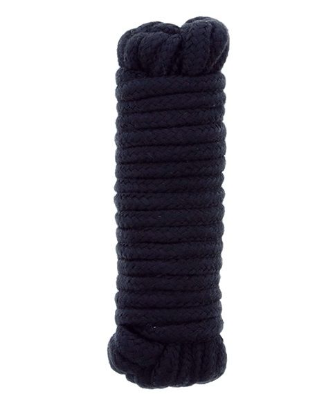 Чёрная веревка для связывания BONDX LOVE ROPE - 5 м. - Dream Toys - купить с доставкой в Иваново