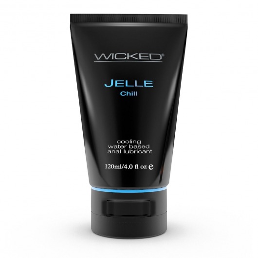 Анальный охлаждающий лубрикант WICKED JELLE CHILL на водной основе - 120 мл. - Wicked - купить с доставкой в Иваново