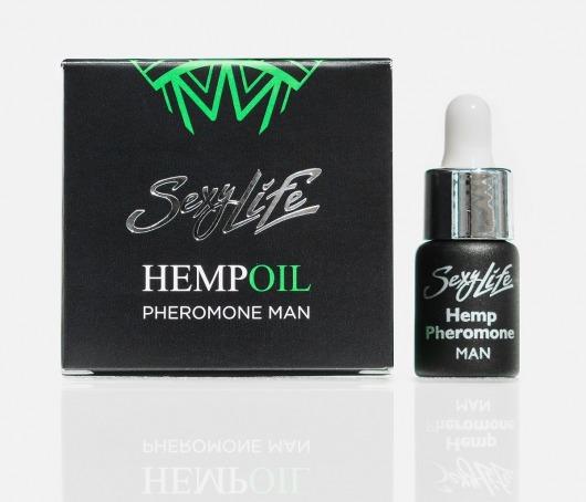 Мужские духи с феромонами Sexy Life HEMPOIL man - 5 мл. -  - Магазин феромонов в Иваново