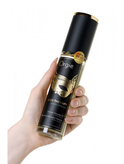 Минеральное массажное масло Orgie Sexy Therapy Afrodisiac - 200 мл. - ORGIE - купить с доставкой в Иваново