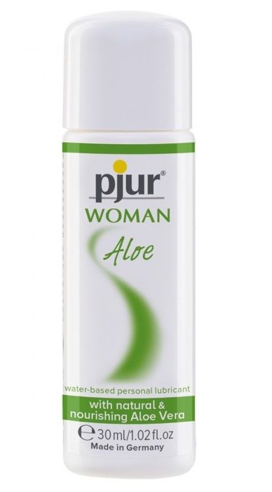 Лубрикант на водной основе pjur WOMAN Aloe - 30 мл. - Pjur - купить с доставкой в Иваново