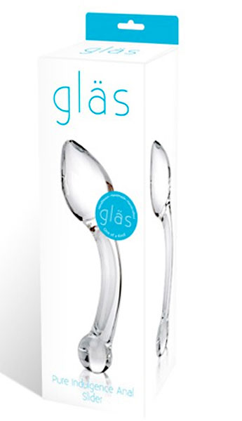 Прозрачная капля для массажа простаты Pure Slider - Glas - в Иваново купить с доставкой