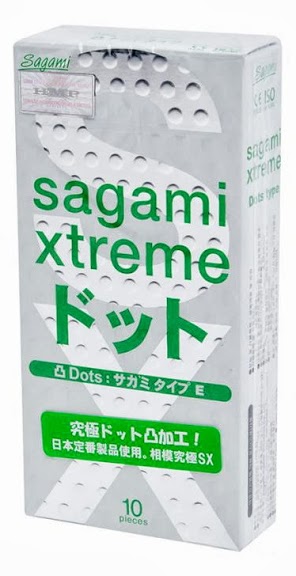 Презервативы Sagami Xtreme Type-E с точками - 10 шт. - Sagami - купить с доставкой в Иваново