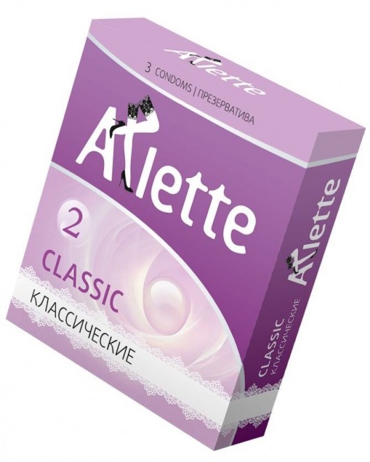 Классические презервативы Arlette Classic - 3 шт. - Arlette - купить с доставкой в Иваново