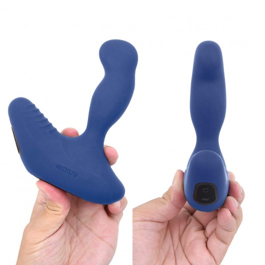 Синий вибромассажер простаты NEXUS REVO 2.0 с вращающейся головкой - Nexus Range - в Иваново купить с доставкой