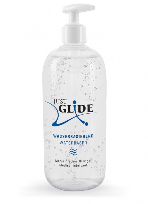 Гель-смазка на водной основе Just Glide с дозатором - 500 мл. - Orion - купить с доставкой в Иваново