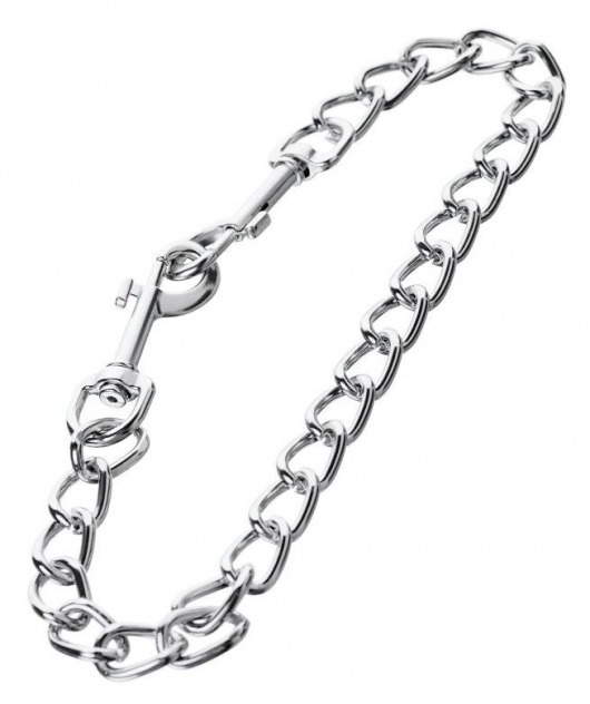 Серебристая соединительная цепочка с двумя карабинами - ToyFa - купить с доставкой в Иваново