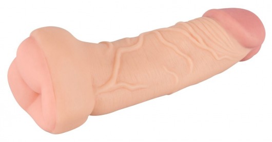Телесная насадка-мастурбатор 2-in-1 Extension Masturbator - 21 см. - Orion - в Иваново купить с доставкой