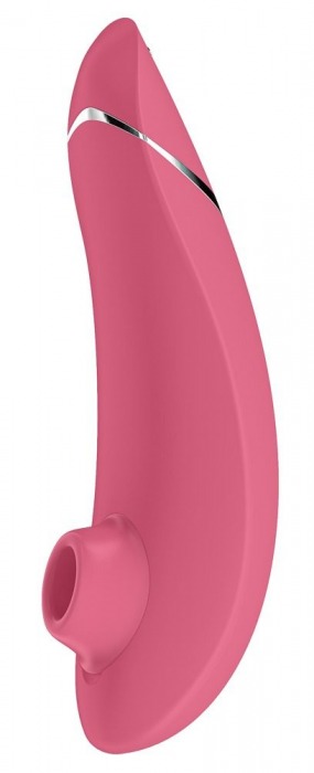 Розовый бесконтактный клиторальный стимулятор Womanizer Premium - Womanizer