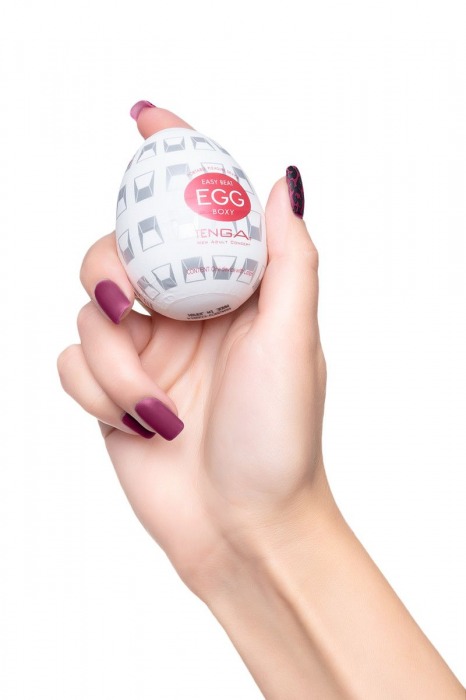 Мастурбатор-яйцо EGG Boxy - Tenga - в Иваново купить с доставкой