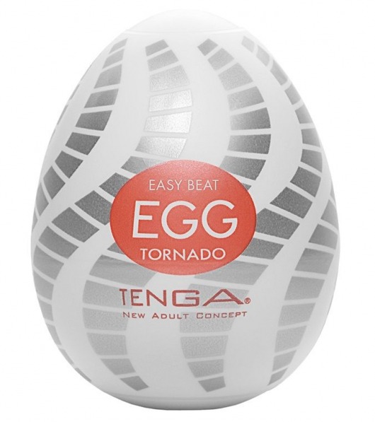 Мастурбатор-яйцо EGG Tornado - Tenga - в Иваново купить с доставкой