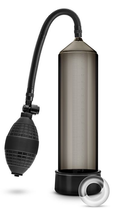 Черная вакуумная помпа VX101 Male Enhancement Pump - Blush Novelties - в Иваново купить с доставкой