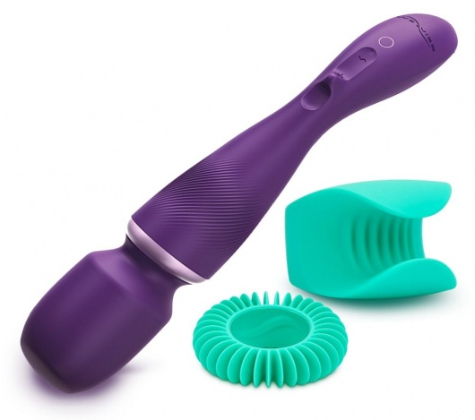 Фиолетовый вибратор-жезл We-Vibe Wand - We-vibe