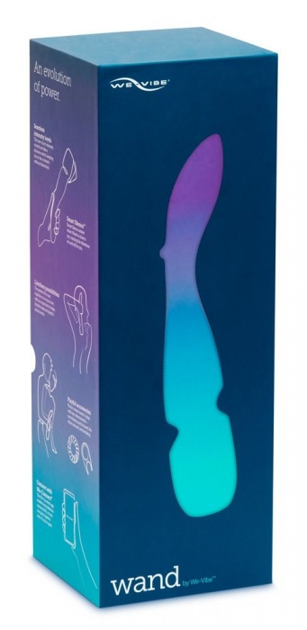 Фиолетовый вибратор-жезл We-Vibe Wand - We-vibe