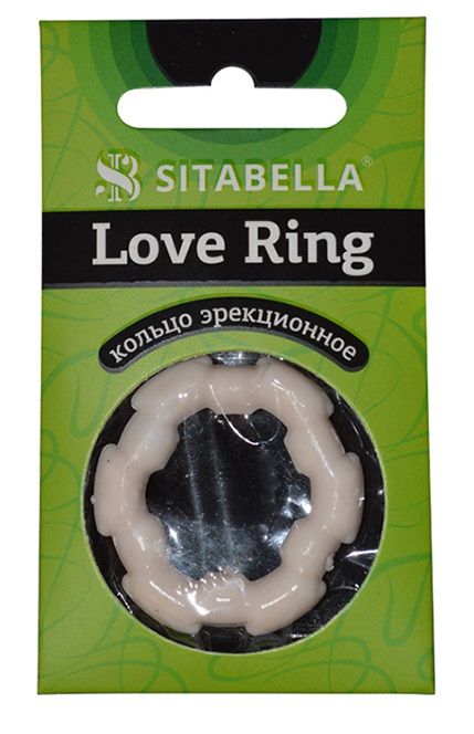 Фигурное эрекционное кольцо из киберкожи - Sitabella - в Иваново купить с доставкой