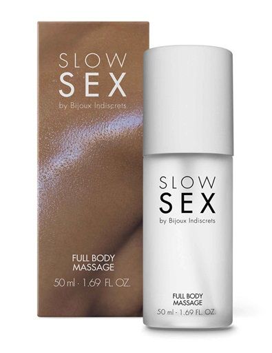 Массажный гель Slow Sex Full Body Massage - 50 мл. - Bijoux Indiscrets - купить с доставкой в Иваново