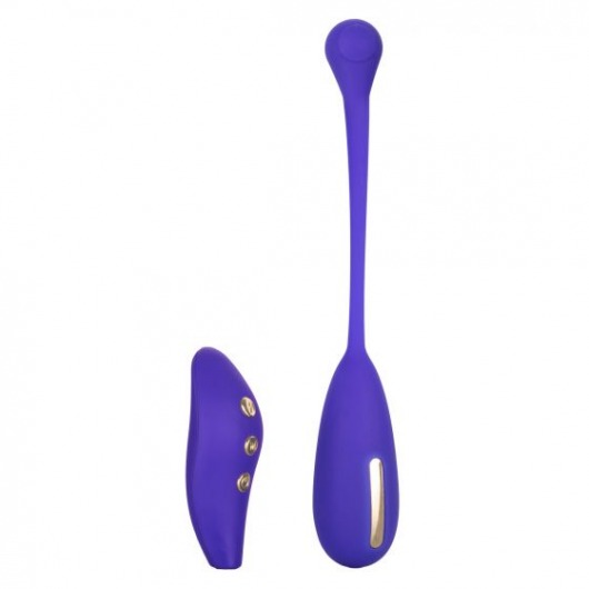 Фиолетовый шарик с электростимуляцией и вибрацией Intimate E-Stimulator Remote Kegel Exerciser - California Exotic Novelties - купить с доставкой в Иваново