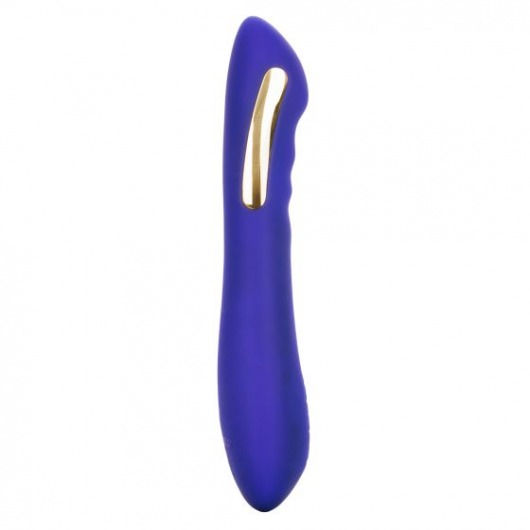 Фиолетовый вибратор с электростимуляцией Intimate E-Stimulator Petite Wand - 18,5 см. - California Exotic Novelties - купить с доставкой в Иваново