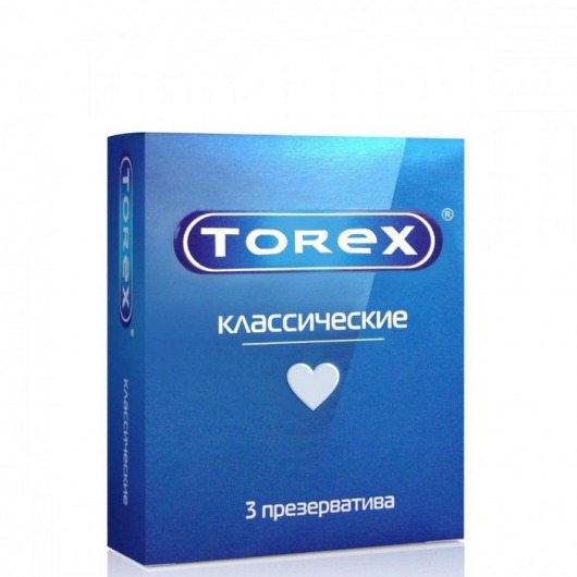 Гладкие презервативы Torex  Классические  - 3 шт. - Torex - купить с доставкой в Иваново