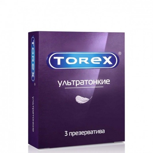 Презервативы Torex  Ультратонкие  - 3 шт. - Torex - купить с доставкой в Иваново