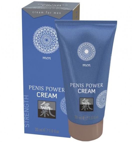 Возбуждающий крем для мужчин Penis Power Cream - 30 мл. - Shiatsu - купить с доставкой в Иваново