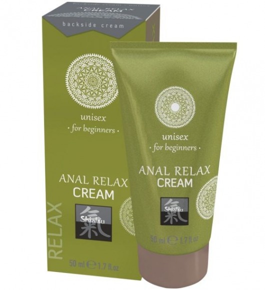 Анальный крем Anal Relax Cream - 50 мл. - Shiatsu - купить с доставкой в Иваново