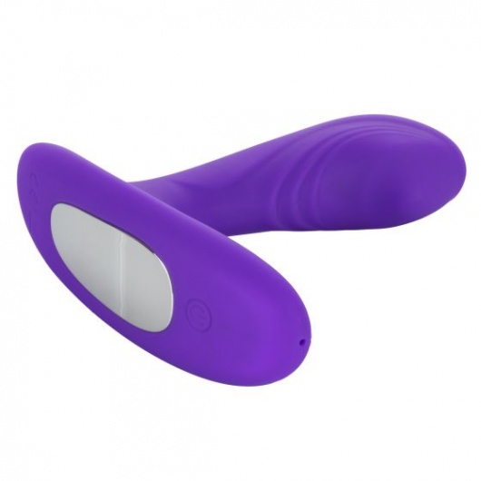 Фиолетовый вибромассажёр простаты Silicone Remote Pinpoint Pleaser - California Exotic Novelties - в Иваново купить с доставкой