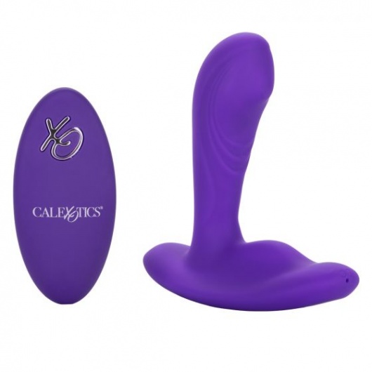 Фиолетовый вибромассажёр простаты Silicone Remote Pinpoint Pleaser - California Exotic Novelties - в Иваново купить с доставкой