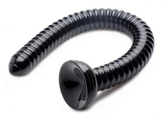 Длинный анальный стимулятор Hosed Ribbed Anal Dildo - 50,8 см. - XR Brands
