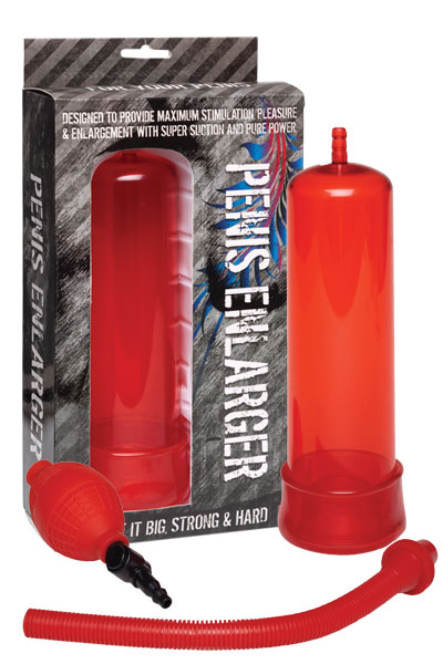 Вакуумная помпа Penis Enlarger Red - Dream Toys - в Иваново купить с доставкой