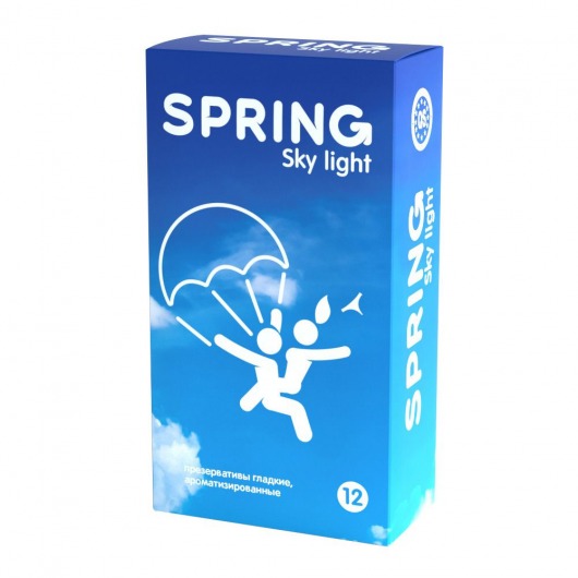 Ультратонкие презервативы SPRING SKY LIGHT - 12 шт. - SPRING - купить с доставкой в Иваново