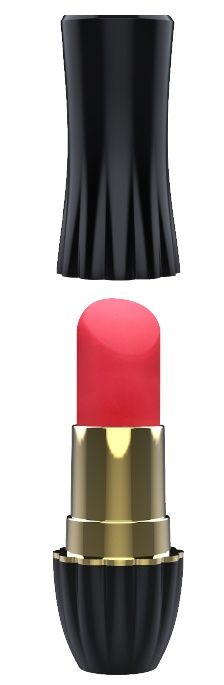 Клиторальный стимулятор-помада LIPSTICK - 9,3 см. - Dream Toys - купить с доставкой в Иваново